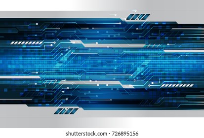 binary circuit board future technology, blue cyber security concept background, abstract hi speed digital internet.motion move blur. pixel vector