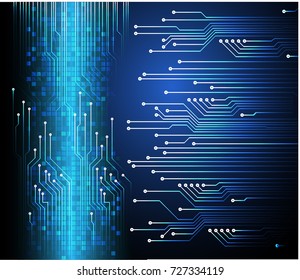 binary circuit board future technology, blue cyber security concept background, abstract hi speed digital internet.motion move blur. pixel vector