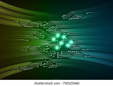 binary circuit board future technology, yellow blue cyber security concept background, abstract hi speed digital internet.motion move blur. pixel vector