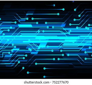 binary circuit board future technology, blue cyber security concept background, abstract hi speed digital internet.motion move blur. pixel vector