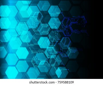 binary circuit board future technology, blue cyber security concept background, abstract hi speed digital internet.motion move blur. pixel vector