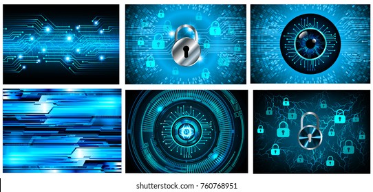 binary circuit board future technology, blue cyber security concept background, abstract hi speed digital internet.motion move blur. pixel vector
