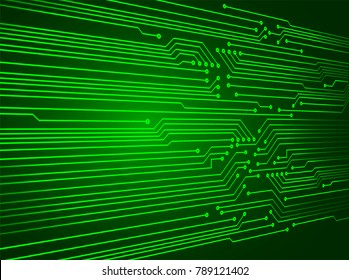 binary circuit board future technology, green cyber security concept background, abstract hi speed digital internet.motion move blur. pixel vector