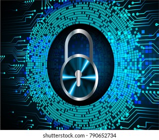binary circuit board future technology, blue cyber security concept background, abstract hi speed digital internet.motion move blur. pixel vector