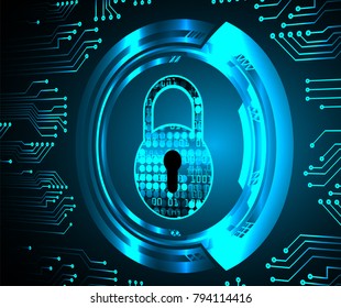 binary circuit board future technology, blue cyber security concept background, abstract hi speed digital internet.motion move blur. pixel vector