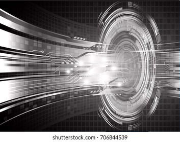 binary circuit future technology, black cyber security concept background, abstract hi speed digital internet.motion move blur. pixel. vector