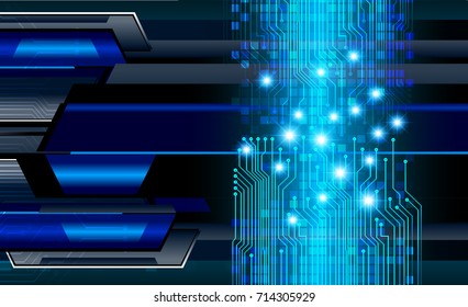 binary circuit future technology, blue cyber security concept background, abstract hi speed digital internet.motion move blur. pixel vector