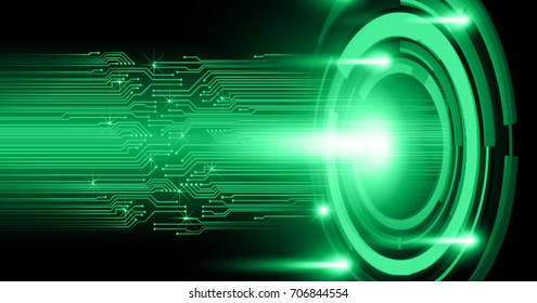 binary circuit future technology, green cyber security concept background, abstract hi speed digital internet.motion move blur. pixel. vector