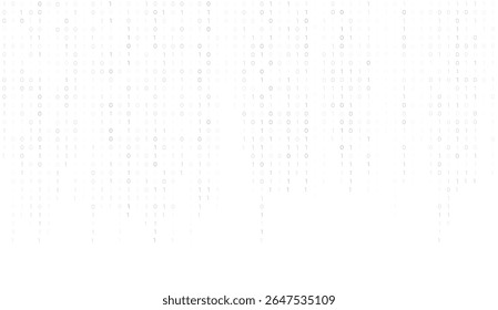 Padrão de plano de fundo abstrato de matriz digital de fluxo de dados de código binário