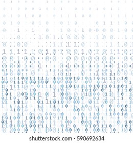 Binary code digital technology background