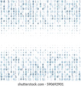 Binary code digital technology background