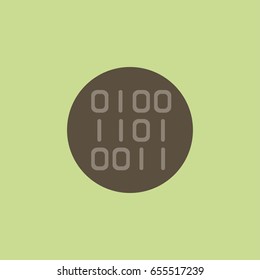 binary code icon