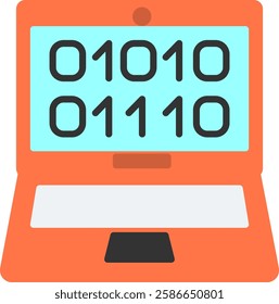 Binary Code Icon Symbol Art Sign