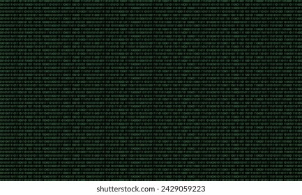 Binary code pattern. Texture composed by a sequence of zero and one numbers. Matrix background with digits 1.0. Binary computer code repeating background. Vector Illustration