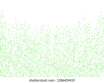 Binary code programming background. Big data concept, neon row matrix vector. Data technology computer backdrop. Binary numbers 1, 0. Zero, one numbers cyber monday sale background.