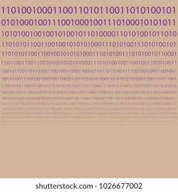 binary code scattered horizontally
