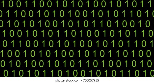 Binary code - stock vector