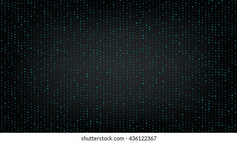 Binary code. Technological background. Hacker concept. Code.