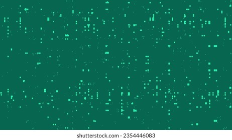 Binary Code Vector Background. Cyber Attack, Ransomware, Malware
