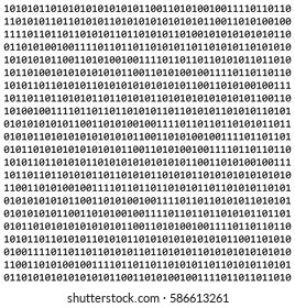 binary code zero one matrix white background beautiful banner wallpaper design illustration 
