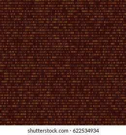 Binary Computer Code Background. Cyber Future Wallpaper. Vector illustration