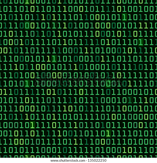 バイナリコンピュータコード繰り返しベクター画像の背景イラスト パターンの左 右 上 下 のベクター画像素材 ロイヤリティフリー