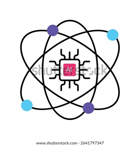 Binary Data Extraction Vector Filled outline illustration style icon. EPS 10 file