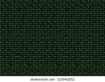 Binary digital code background. Graphic vector