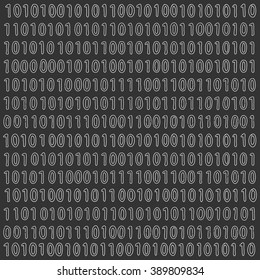 Binary Digital Signal Background 