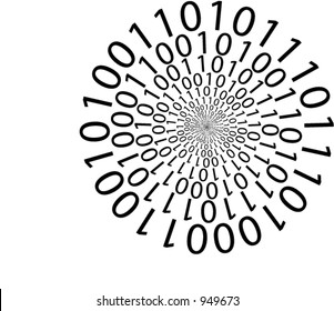 Binary Fade Stock Vector (Royalty Free) 949673 | Shutterstock