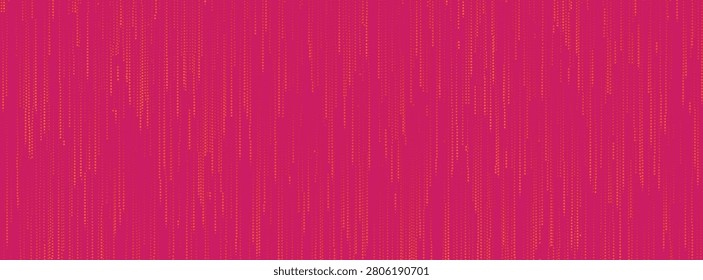 Binary Rain, Matrix Code Rain, Data Matrix Rain. Futuristic Digital Background With Glowing Matrix Code And Binary Rain Effect.