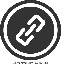 Bind icon , circle sign design