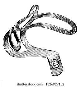 The binder bolt is a single bolt wide in nature that usually secures the seat post in the frame. It may be a conventional bolt with a nut, or a quick release. Bicycle Accessories - 1900