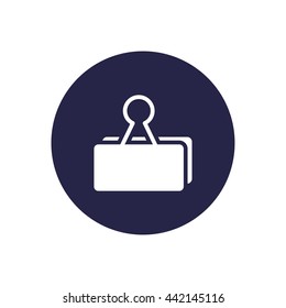 binder clip icon