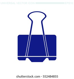 Binder clip icon.