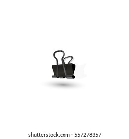 Binder clip icon.