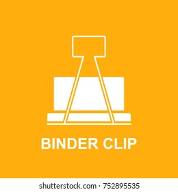 Binder Clip Icon 