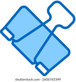 Binder Clip Icon Element For Design