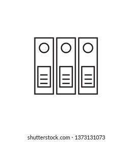 binder icon design template