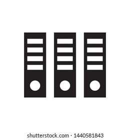 binder icon design template. Trendy style, vector eps 10