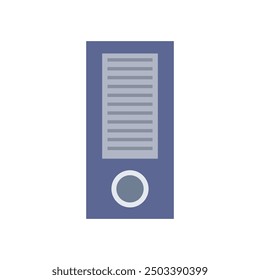 Binder icon illustrated on background