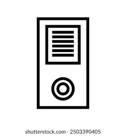 Binder-Symbol auf Hintergrund