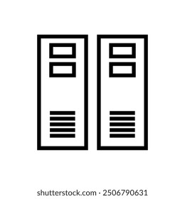 Icono de carpeta ilustrado sobre fondo