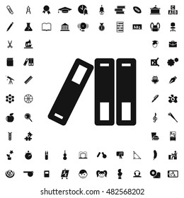 Binder icon illustration isolated vector sign symbol