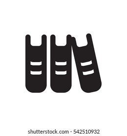 binder icon illustration isolated vector sign symbol