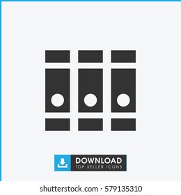 binder icon illustration isolated vector sign symbol