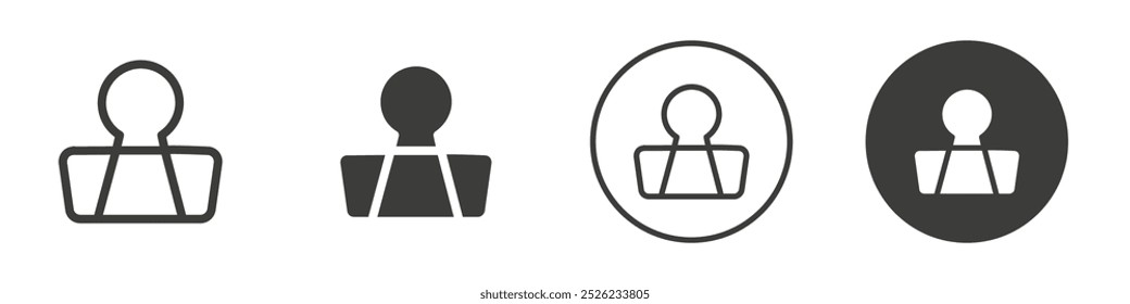 Logotipo de Vector de contorno simple