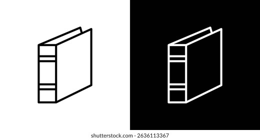 Conceito de símbolo de ícone de fichário para design gráfico, Site, IU. EPS