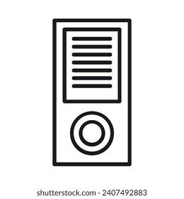 Binder illustrated on white background