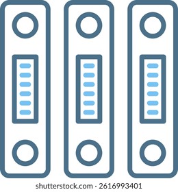 Binder Line Two Colour Icon